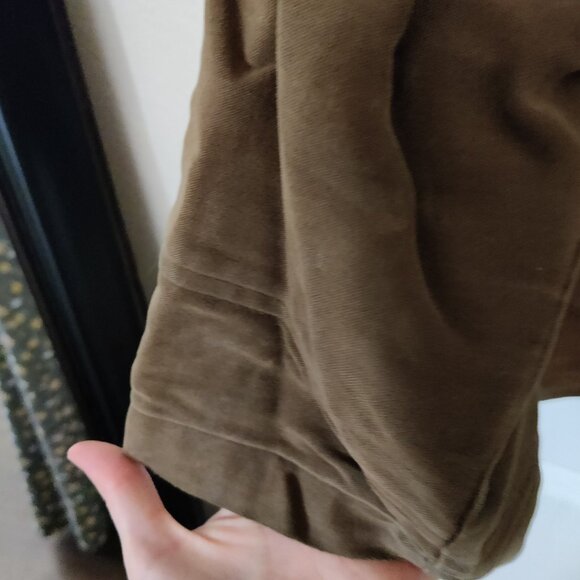 Eddie Bauer Outdoor Outfitter 100% Cotton Canvas Fleece-Lined Field Jacket XL - Picture 3 of 6